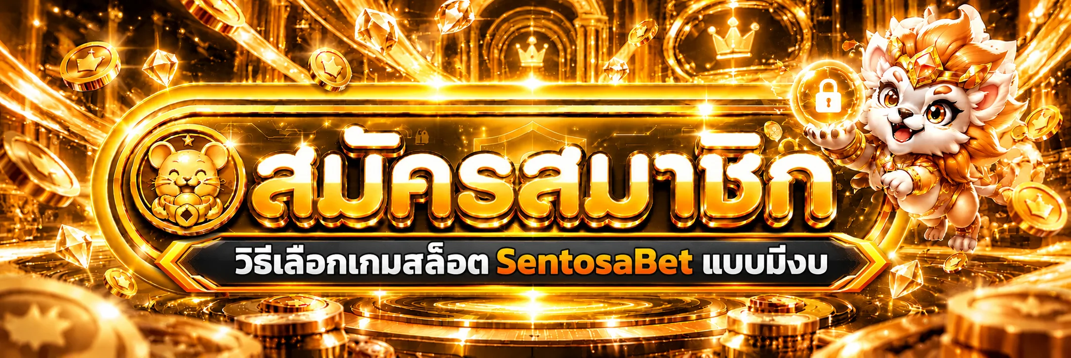 SentosaBet วิธีเลือกเกมสล็อตและตั้งงบ